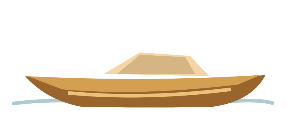 Theft History boat illustration